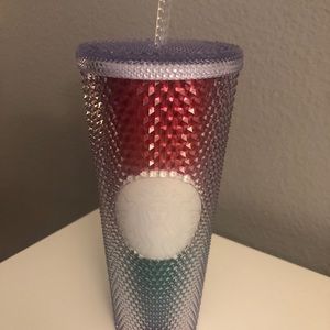 New Starbucks Studded Pride Rainbow Tumbler